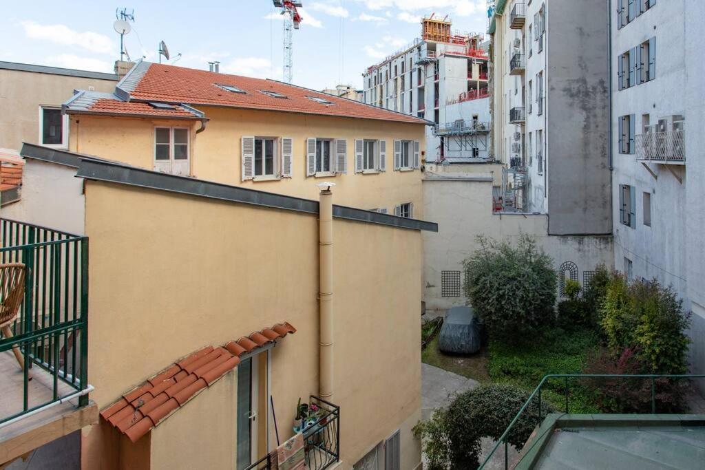 L19 1Bdr Massena Central 2Mins Sea/Promenadeac/Balcony Nizza Exterior foto