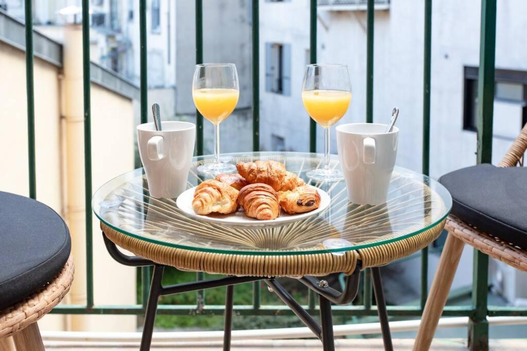 L19 1Bdr Massena Central 2Mins Sea/Promenadeac/Balcony Nizza Exterior foto