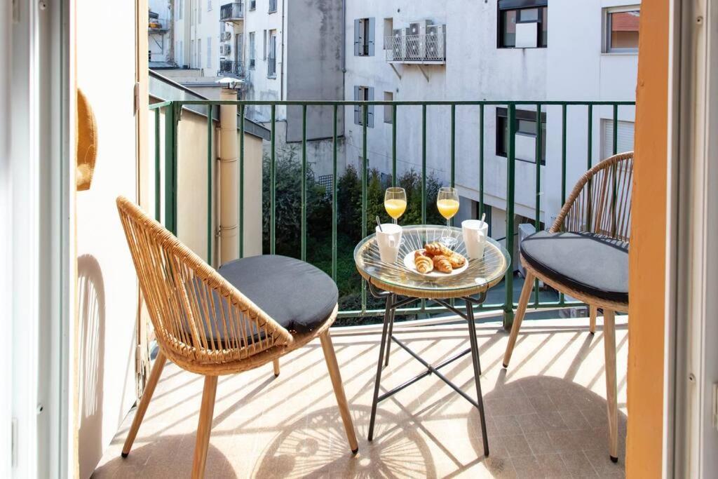 L19 1Bdr Massena Central 2Mins Sea/Promenadeac/Balcony Nizza Exterior foto